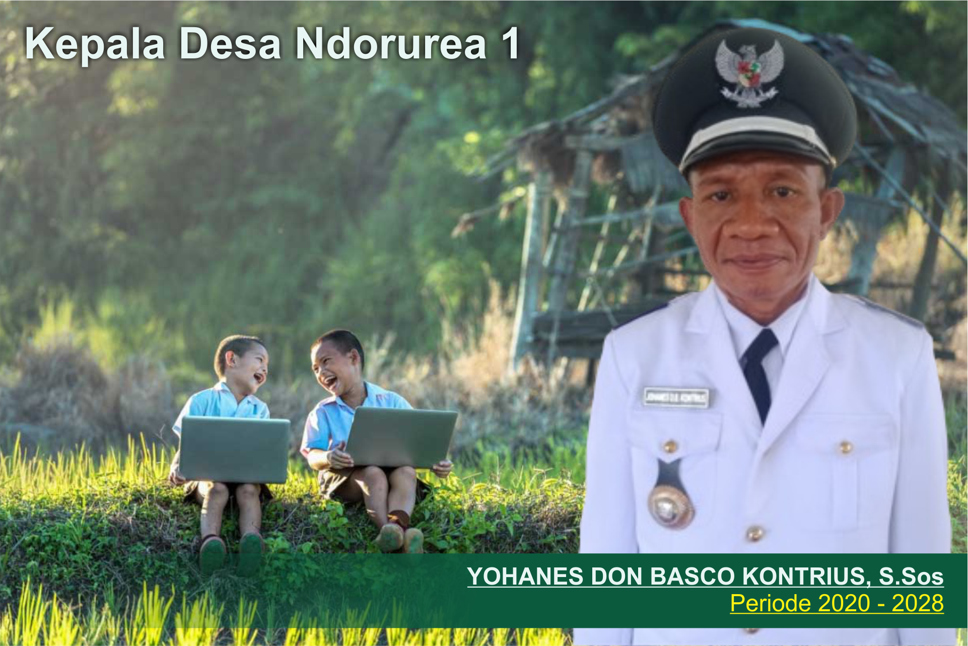 Launching Website Desa Ndorurea 1: Sambutan Kepala Desa